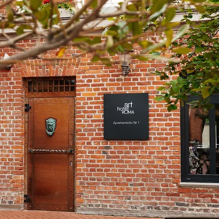 Art Hotel Roma Liepaja Exterior photo